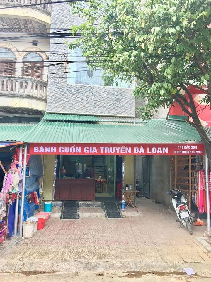 Bánh cuốn Bà Loan - Quán ăn ngon tại Lạng Sơn