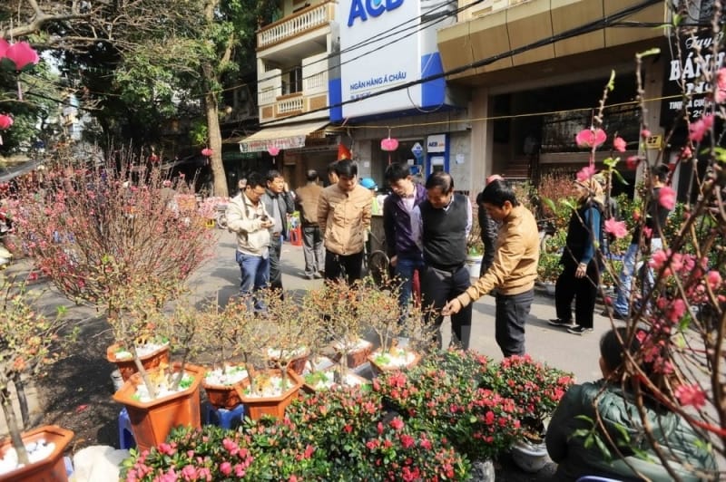 Chợ hoa Vạn Phúc