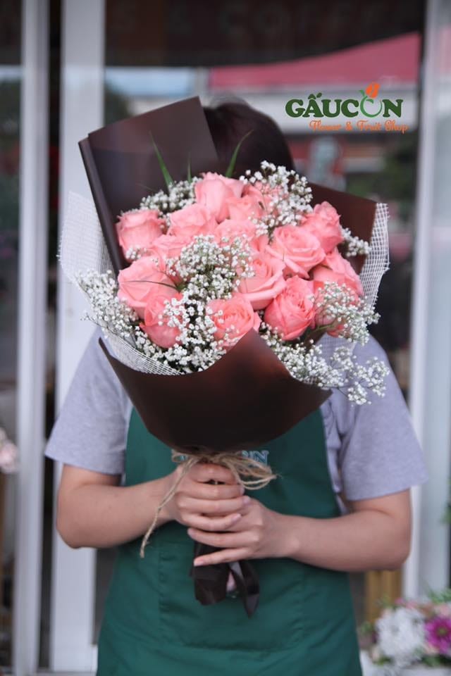 Một bó hoa của Flower Gau Con thay cho lời yêu thương..
