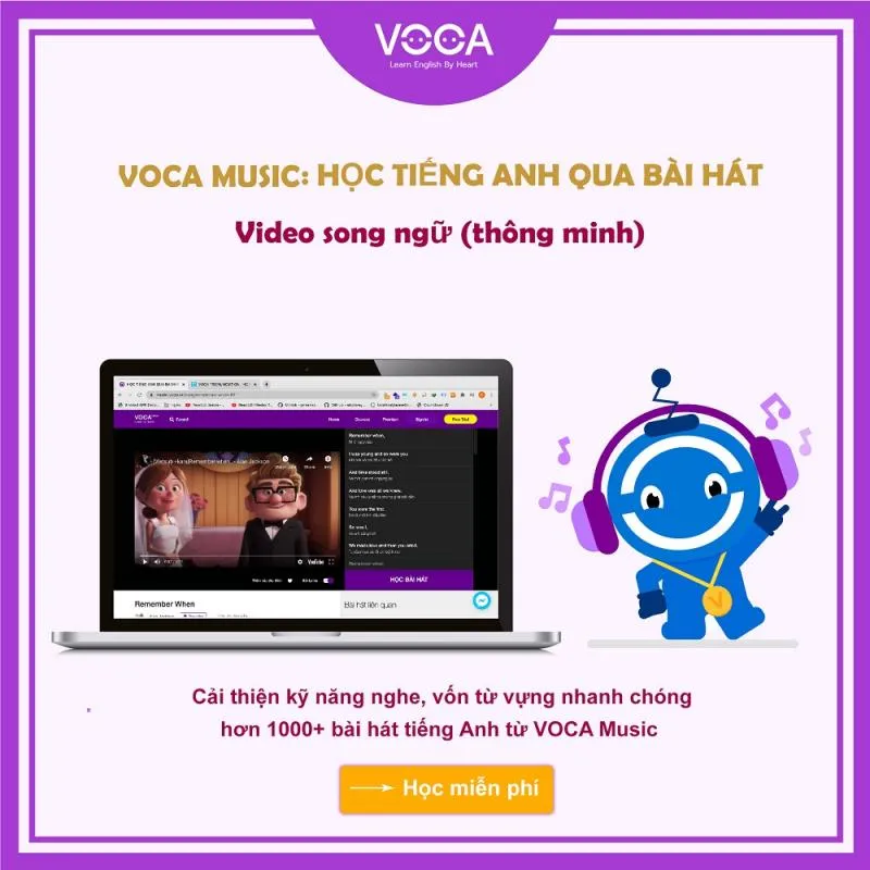 Học tiếng anh qua bài hát